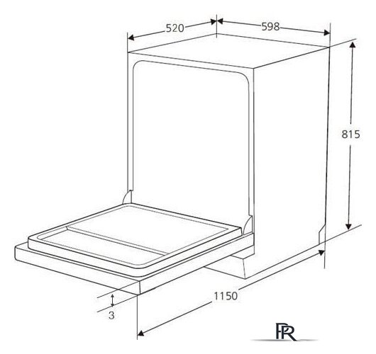 Встраиваемая посудомоечная машина KUPPERSBERG GSM 6072 - Изображение №3 — Интернет-магазин ПроЗаказ