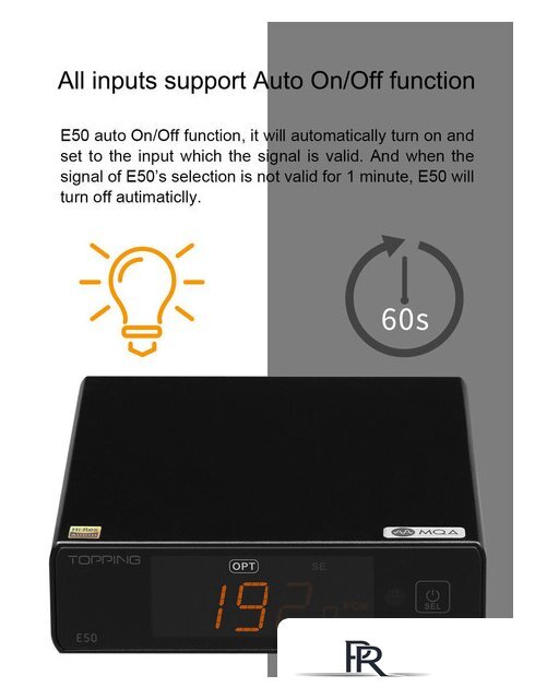 Цифро-аналоговый преобразователь Topping E50 (черный) - Изображение №8 — Интернет-магазин ПроЗаказ