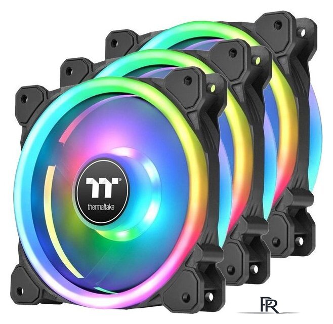 Комплект вентиляторов для корпуса с контроллером Thermaltake SWAFAN 14 RGB Radiator Fan TT Premium Edition CL-F138-PL14SW-A - Изображение №1 — Интернет-магазин ПроЗаказ