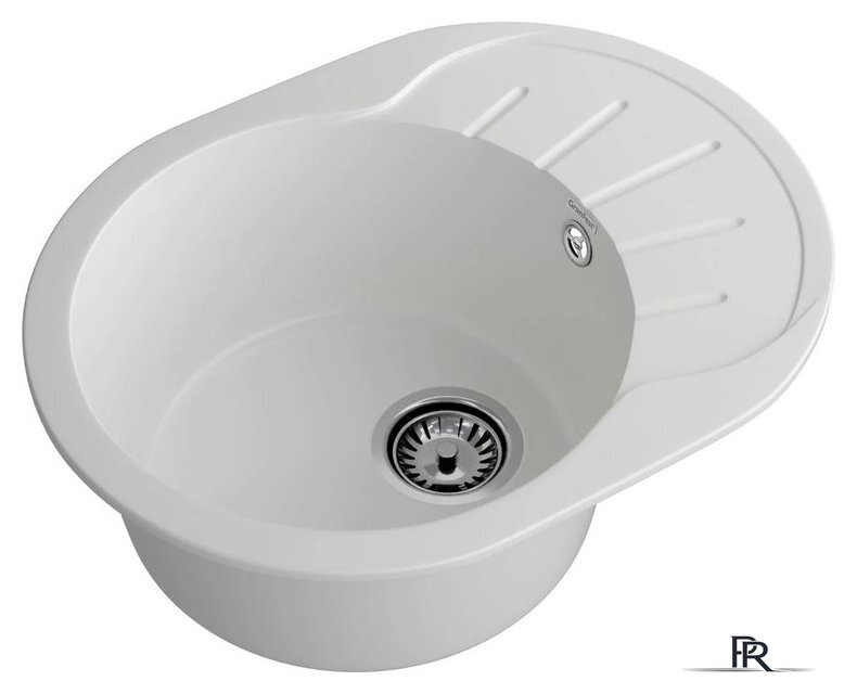 Кухонная мойка GranFest Rondo 580L (иней) - Изображение №3 — Интернет-магазин ПроЗаказ