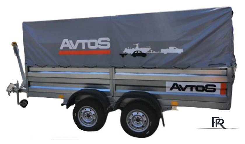 Двухосный прицеп AvtoS A35P2B тент 1200 - Изображение №1 — Интернет-магазин ПроЗаказ