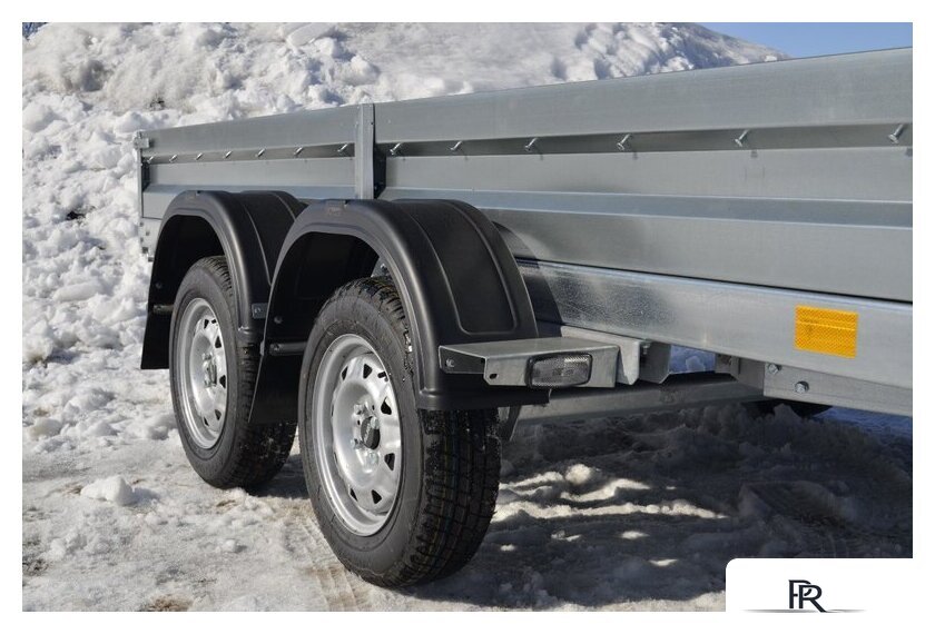 Двухосный прицеп AvtoS A35P2B тент 1200 - Изображение №2 — Интернет-магазин ПроЗаказ