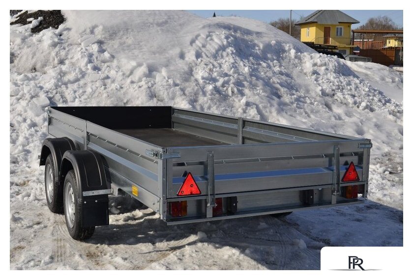 Двухосный прицеп AvtoS A35P2B тент 1200 - Изображение №4 — Интернет-магазин ПроЗаказ