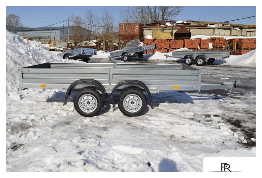 Двухосный прицеп AvtoS A35P2B тент 1200 - Изображение №3 — Интернет-магазин ПроЗаказ