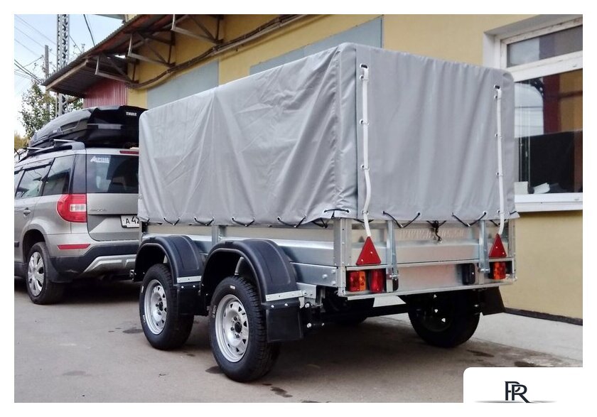 Двухосный прицеп AvtoS A35P2B тент 1200 - Изображение №8 — Интернет-магазин ПроЗаказ