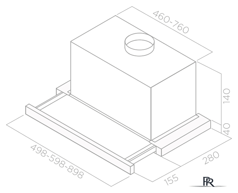 Кухонная вытяжка Elica Elite 14 Lux GRVT WH/A/90 - Изображение №3 — Интернет-магазин ПроЗаказ