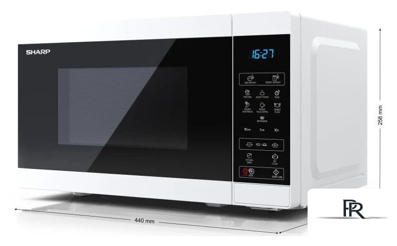 Микроволновая печь Sharp YC-MS02E-W - Изображение №4 — Интернет-магазин ПроЗаказ