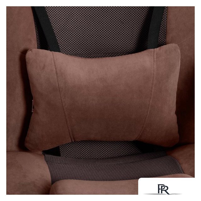 Игровое (геймерское) кресло TetChair Driver (флок/ткань, коричневый) - Изображение №8 — Интернет-магазин ПроЗаказ