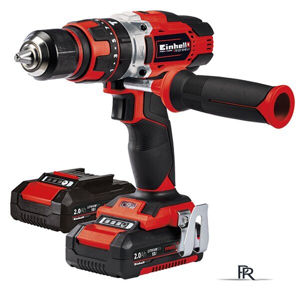 Ударная дрель-шуруповерт Einhell TE-CD 18/48 Li-i 4513935 (с 2-мя АКБ, кейс) - Изображение №1 — Интернет-магазин ПроЗаказ