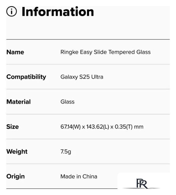 Защитное стекло Ringke Easy Slide 2шт для Galaxy S25 Ultra - Изображение №16 — Интернет-магазин ПроЗаказ
