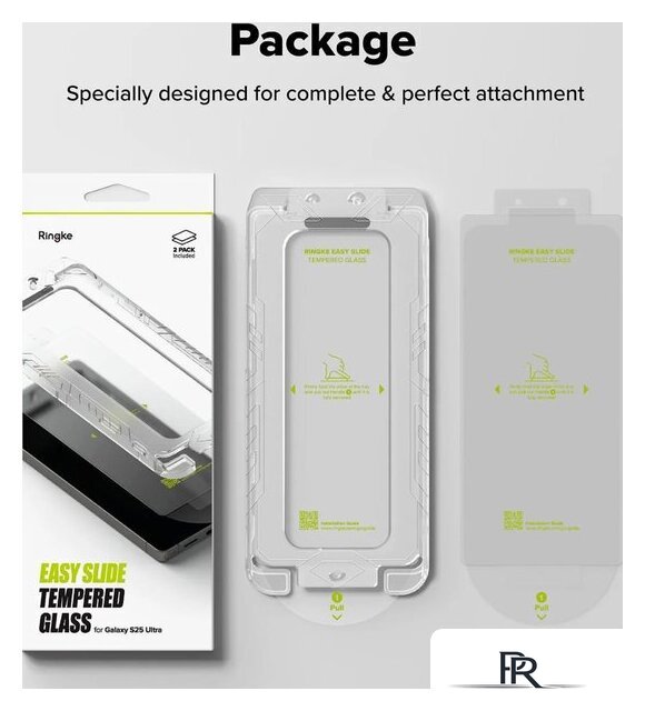 Защитное стекло Ringke Easy Slide 2шт для Galaxy S25 Ultra - Изображение №17 — Интернет-магазин ПроЗаказ