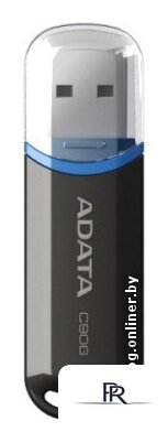 USB Flash ADATA C906 32 Гб Black (AC906-32G-RBK) - Изображение №1 — Интернет-магазин ПроЗаказ