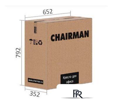 Офисное кресло CHAIRMAN 600 (экопремиум, черный) - Изображение №6 — Интернет-магазин ПроЗаказ