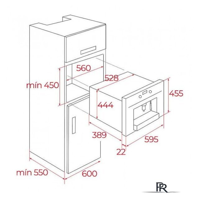 Кофемашина TEKA CLC 85-G1 GM (матовый черный) - Изображение №3 — Интернет-магазин ПроЗаказ
