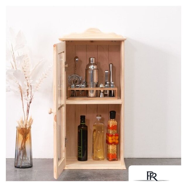 Шкаф распашной Диприз Бритта Д.73159.7 (сосна, без отделки) - Изображение №9 — Интернет-магазин ПроЗаказ