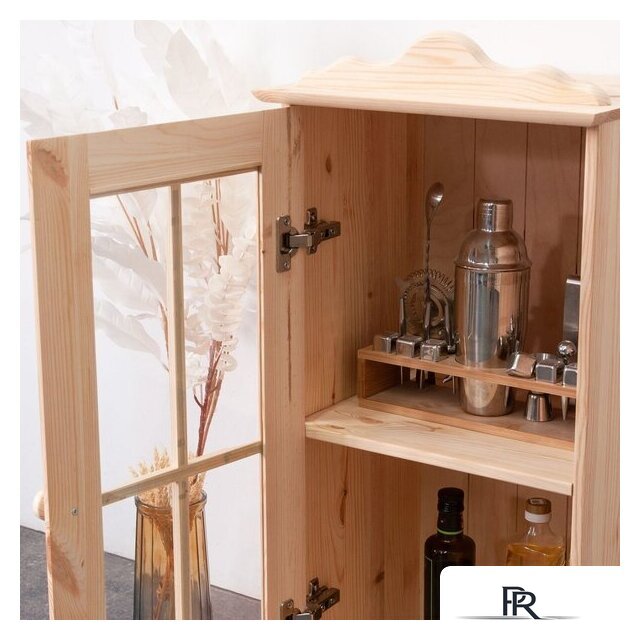 Шкаф распашной Диприз Бритта Д.73159.7 (сосна, без отделки) - Изображение №10 — Интернет-магазин ПроЗаказ