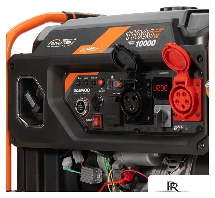 Бензиновый генератор Daewoo Power GDA 11000DPEi-3 - Изображение №10 — Интернет-магазин ПроЗаказ