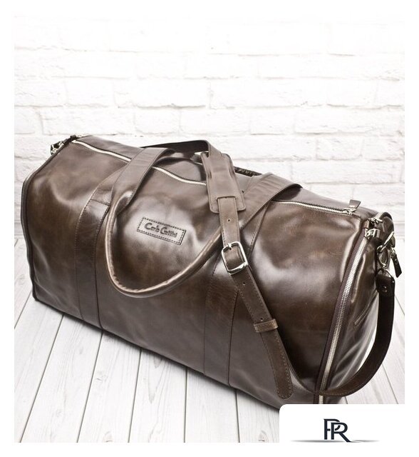 Портплед Carlo Gattini Premium Torino 4037-52 (темно-коричневый) - Изображение №6 — Интернет-магазин ПроЗаказ