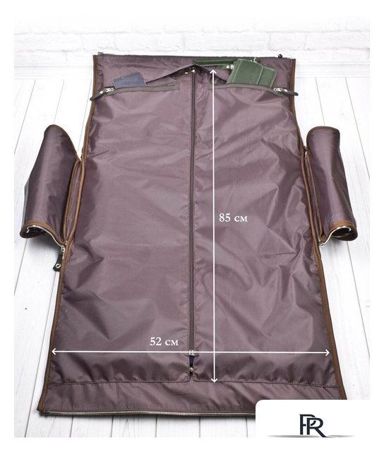 Портплед Carlo Gattini Premium Torino 4037-52 (темно-коричневый) - Изображение №12 — Интернет-магазин ПроЗаказ