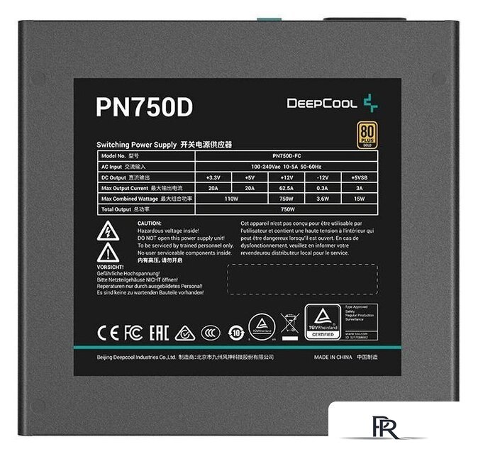 Блок питания DeepCool PN750D V2 - Изображение №4 — Интернет-магазин ПроЗаказ