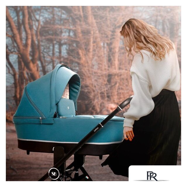 Универсальная коляска Sweet Baby Cupola 2в1 (Moon Black) - Изображение №19 — Интернет-магазин ПроЗаказ