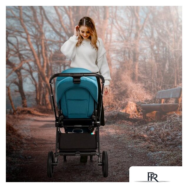Универсальная коляска Sweet Baby Cupola 2в1 (Moon Black) - Изображение №18 — Интернет-магазин ПроЗаказ