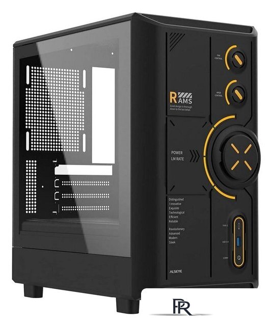 Корпус ALSEYE RAMS 2.0 240 (черный) - Изображение №1 — Интернет-магазин ПроЗаказ