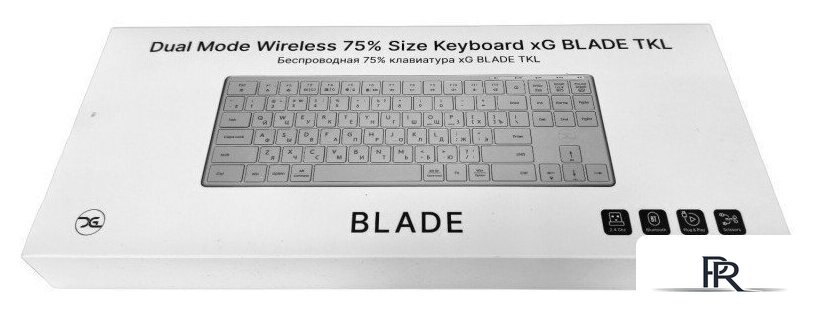 Клавиатура xGhost Blade TKL White Silver - Изображение №7 — Интернет-магазин ПроЗаказ