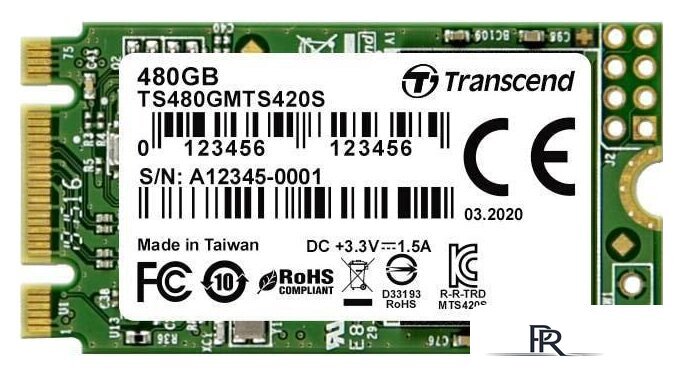 SSD Transcend MTS420S 480GB TS480GMTS420S - Изображение №2 — Интернет-магазин ПроЗаказ