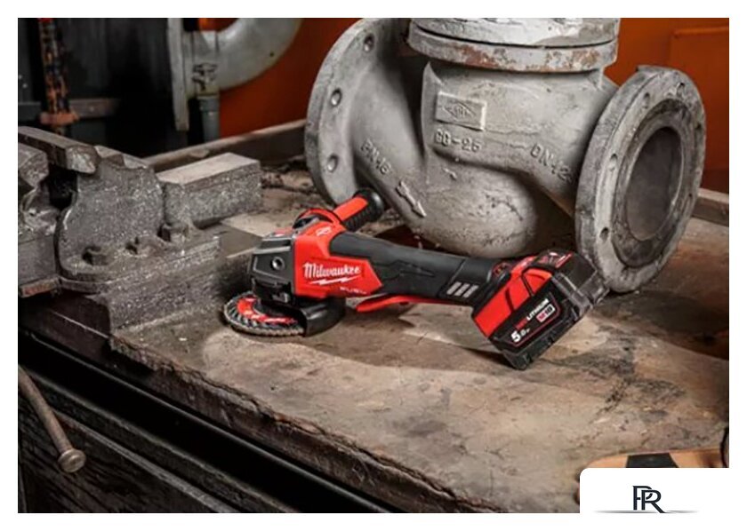 Угловая шлифмашина Milwaukee M18 ONEFSAG 125XPDB-502X Fuel 4933478435 (с 2-мя АКБ) - Изображение №10 — Интернет-магазин ПроЗаказ