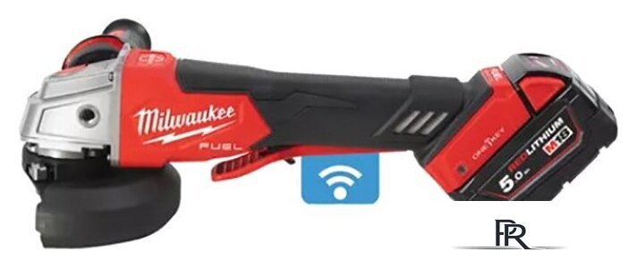 Угловая шлифмашина Milwaukee M18 ONEFSAG 125XPDB-502X Fuel 4933478435 (с 2-мя АКБ) - Изображение №4 — Интернет-магазин ПроЗаказ