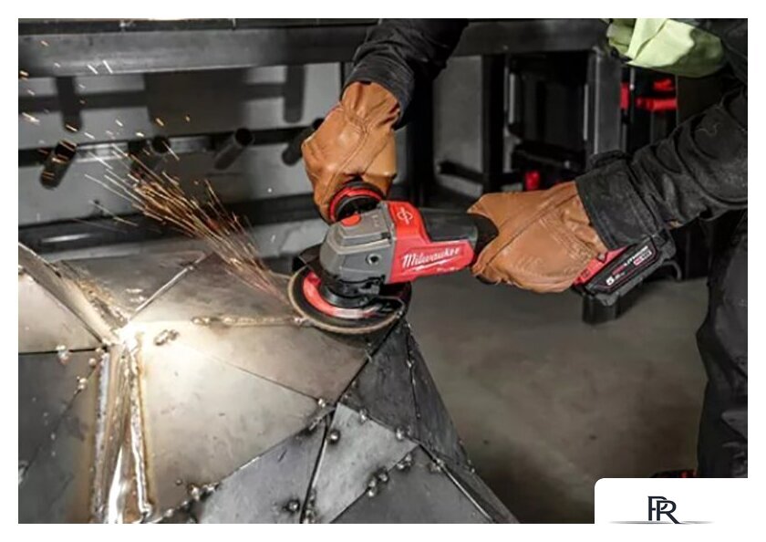 Угловая шлифмашина Milwaukee M18 ONEFSAG 125XPDB-502X Fuel 4933478435 (с 2-мя АКБ) - Изображение №7 — Интернет-магазин ПроЗаказ