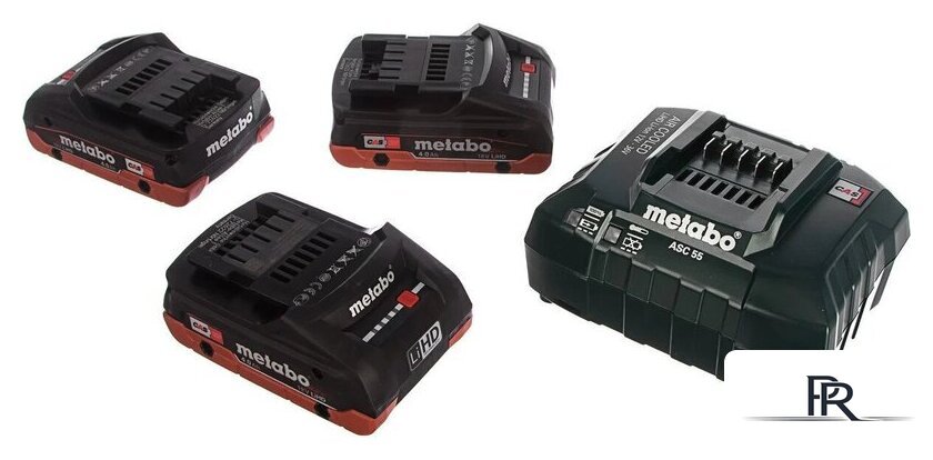 Аккумулятор с зарядным устройством Metabo Basic-Set 685132000 (18В/3x4 Ah + 14.4–36В ) - Изображение №1 — Интернет-магазин ПроЗаказ