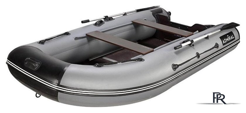 Моторно-гребная лодка Адмирал АМ-320 S (серо-черный) - Изображение №1 — Интернет-магазин ПроЗаказ
