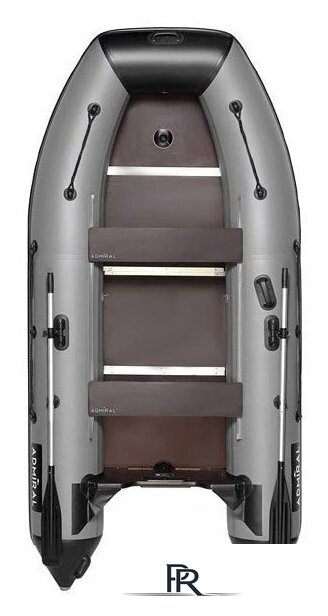 Моторно-гребная лодка Адмирал АМ-320 S (серо-черный) - Изображение №2 — Интернет-магазин ПроЗаказ