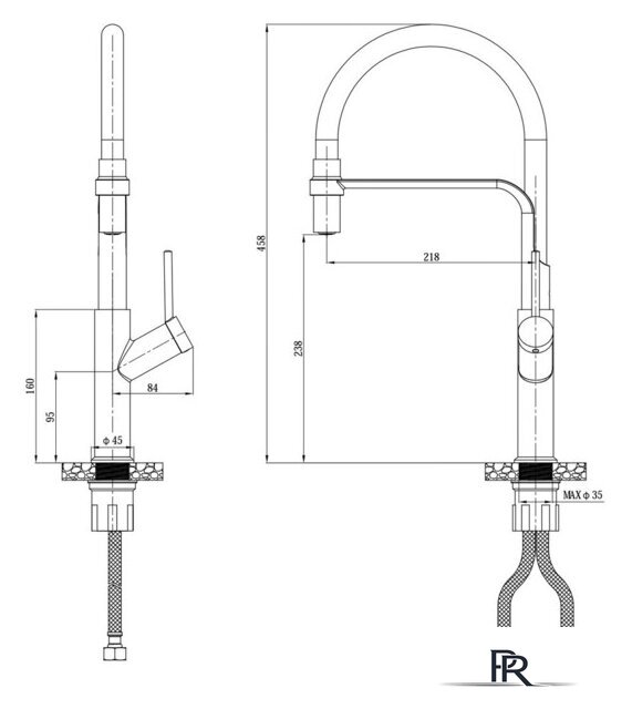 Смеситель Esko K50GB - Изображение №2 — Интернет-магазин ПроЗаказ