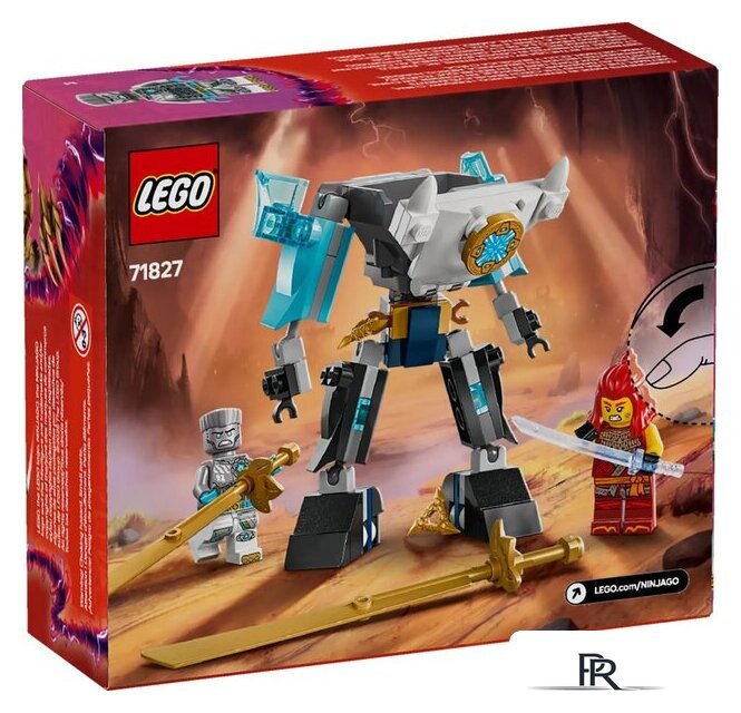 Конструктор LEGO Ninjago 71827 Боевой робот Зейна в броне - Изображение №2 — Интернет-магазин ПроЗаказ