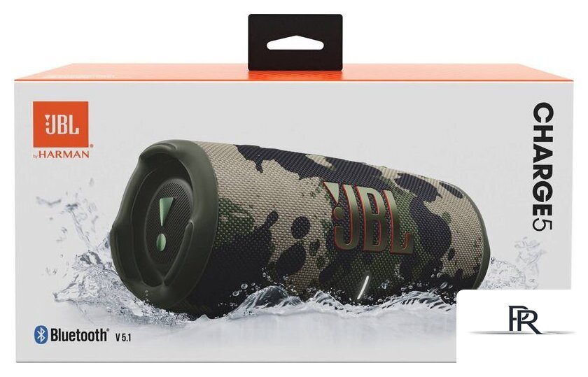 Беспроводная колонка JBL Charge 5 (камуфляж) - Изображение №8 — Интернет-магазин ПроЗаказ