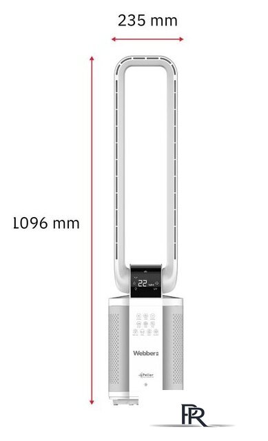 Климатический комплекс Webber WB1820 (белый) - Изображение №4 — Интернет-магазин ПроЗаказ
