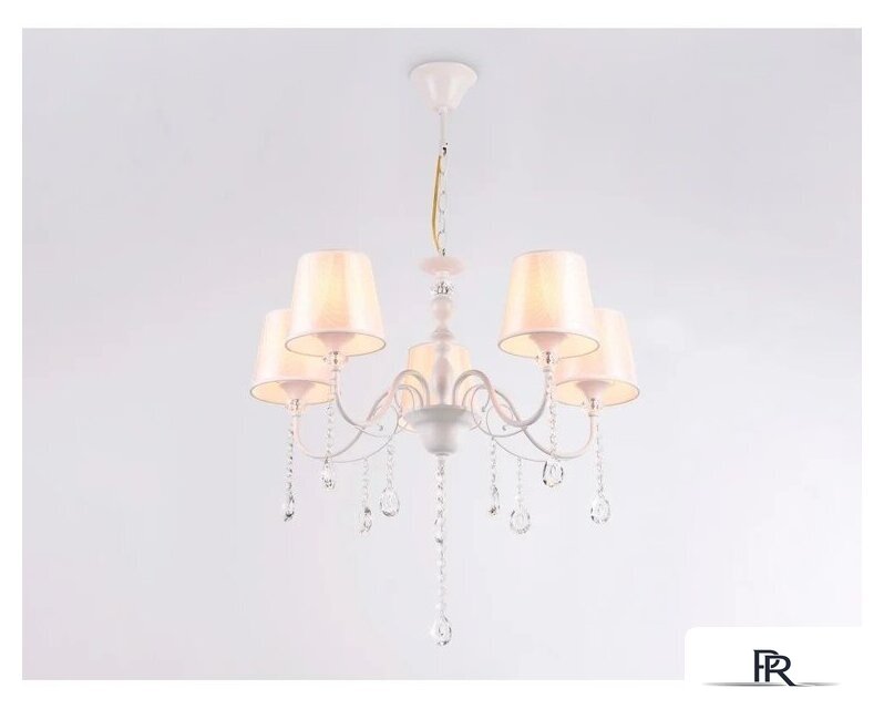 Подвесная люстра Ambrella light Traditional TR4603/5 WH (белый) - Изображение №3 — Интернет-магазин ПроЗаказ