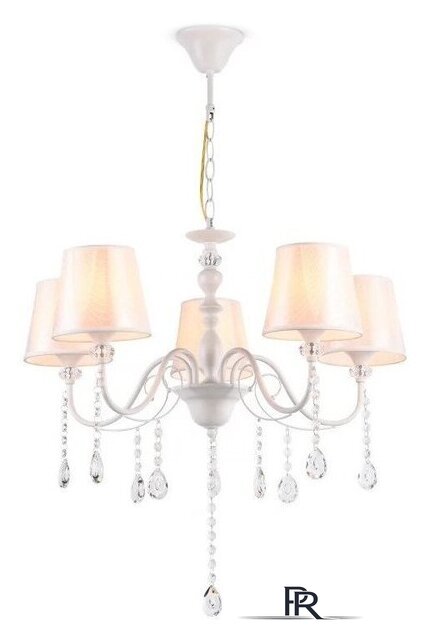 Подвесная люстра Ambrella light Traditional TR4603/5 WH (белый) - Изображение №1 — Интернет-магазин ПроЗаказ