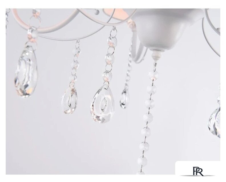 Подвесная люстра Ambrella light Traditional TR4603/5 WH (белый) - Изображение №6 — Интернет-магазин ПроЗаказ