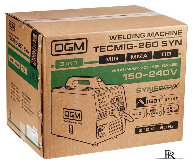 Сварочный инвертор DGM TECMIG-250 SYN - Изображение №9 — Интернет-магазин ПроЗаказ
