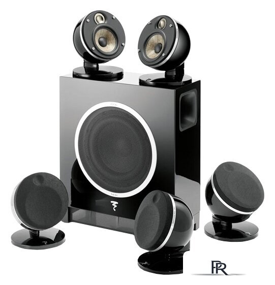 Комплект акустики Focal Dome Flax 5.1 (черный) - Изображение №1 — Интернет-магазин ПроЗаказ