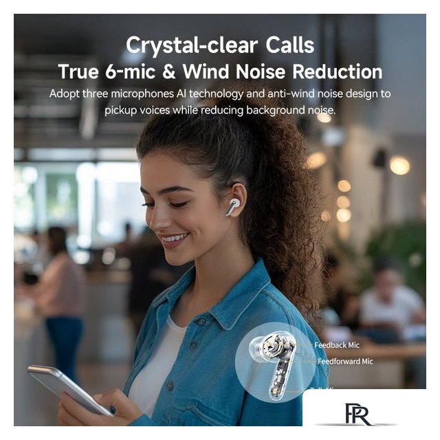 Наушники QCY MeloBuds N50 (белый) - Изображение №6 — Интернет-магазин ПроЗаказ