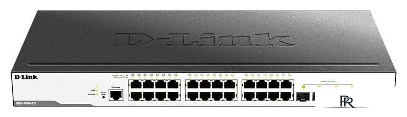 Управляемый коммутатор 2-го уровня D-Link DGS-3000-28L/B1A - Изображение №1 — Интернет-магазин ПроЗаказ