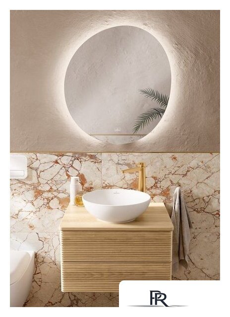 Умывальник Villeroy & Boch Loop&Friends Stone White 4A4501RW - Изображение №8 — Интернет-магазин ПроЗаказ