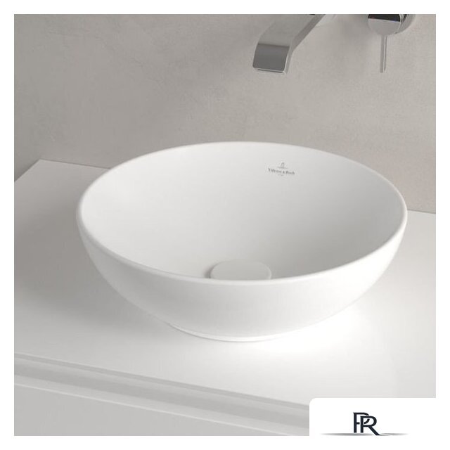 Умывальник Villeroy & Boch Loop&Friends Stone White 4A4501RW - Изображение №3 — Интернет-магазин ПроЗаказ