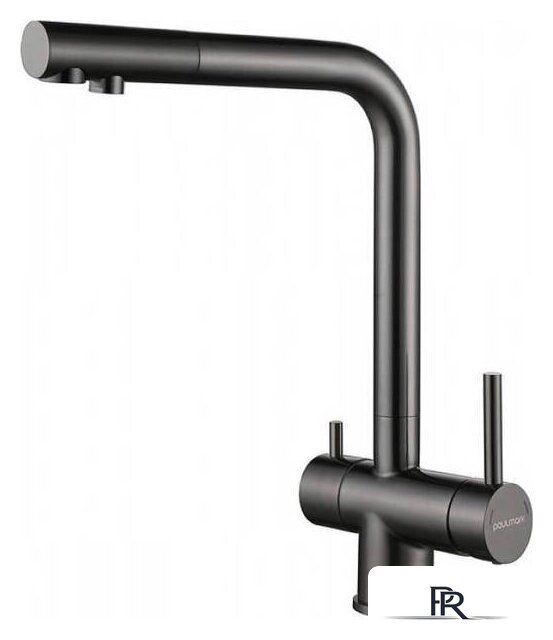 Смеситель Paulmark Skalen Sk213020-GM (вороненая сталь) - Изображение №1 — Интернет-магазин ПроЗаказ