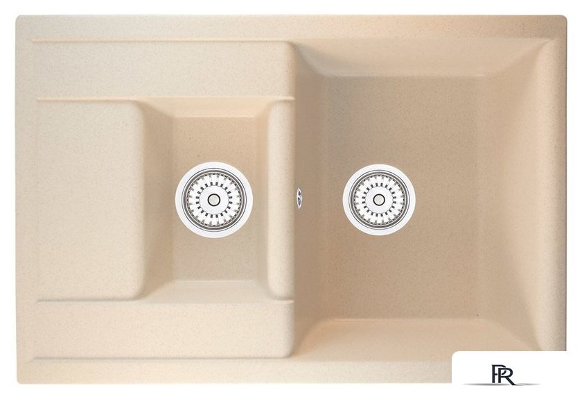 Кухонная мойка Berge BR-7612 (бежевый матовый) - Изображение №1 — Интернет-магазин ПроЗаказ
